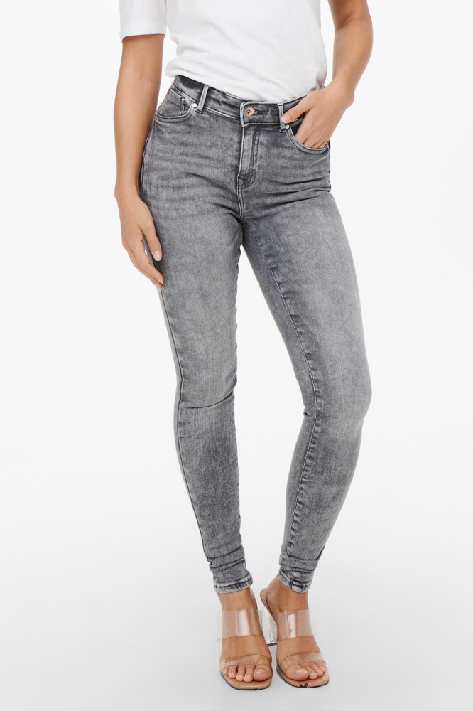 ONLPOWER MID PUSH UP SK AZG937 NOO 15231450 GREY DENIM